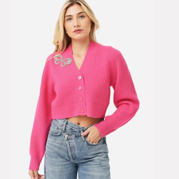 LOVESHACKFANCYWomen's Larsa Crop Cardigan
